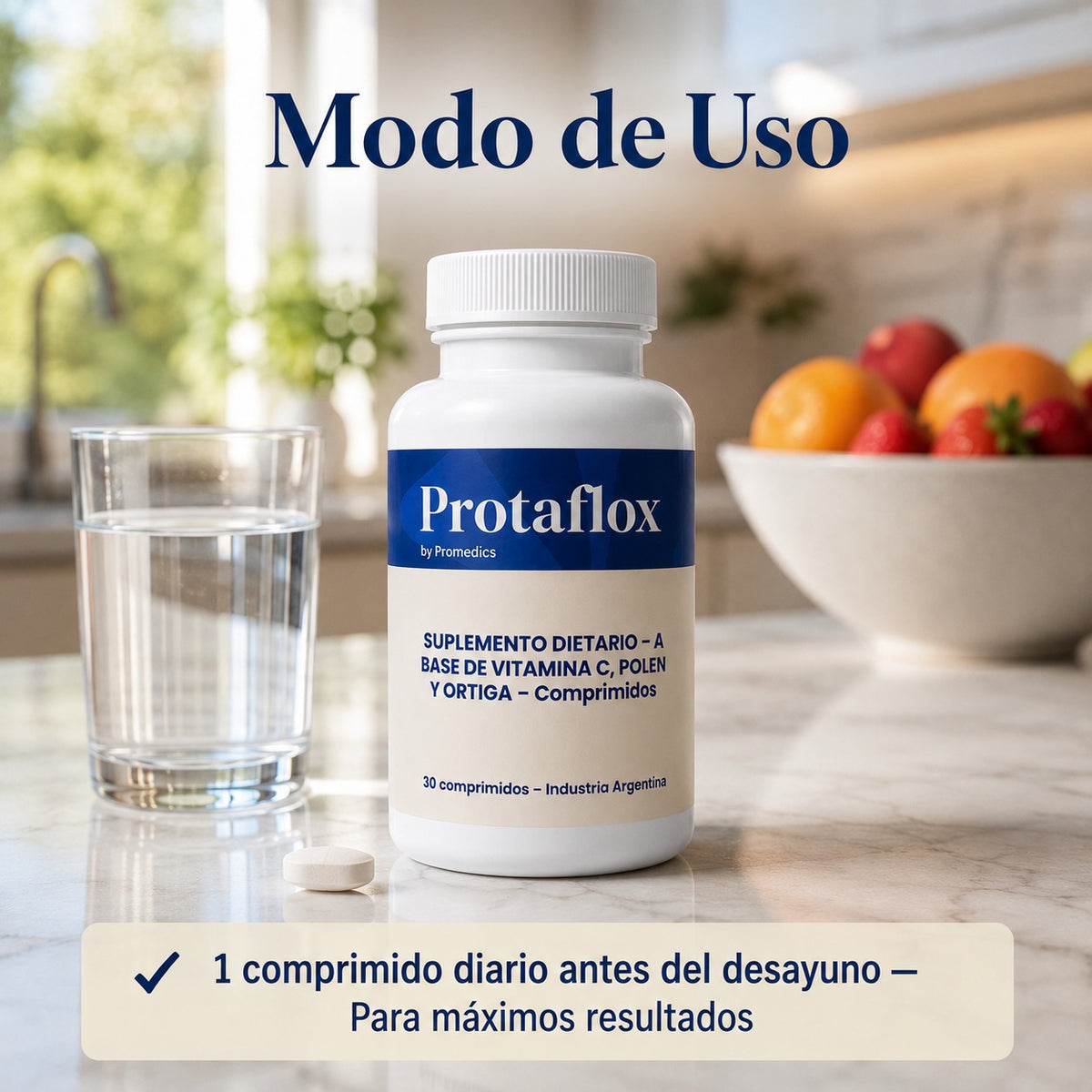 ¡NUEVA EDICION! PROTAFLOX™ Fórmula Natural para la Próstata