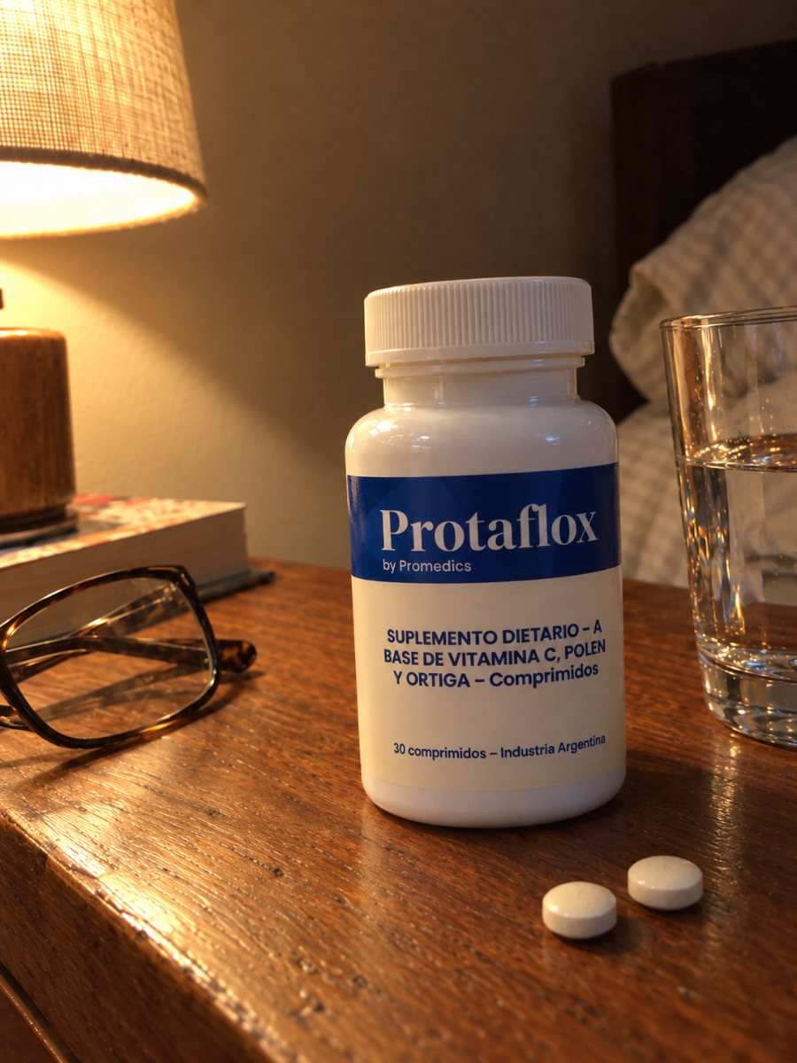 El frasco de ProtafloX que fotografió Roberto M.